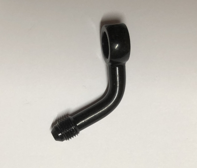 BANJO BRAKE FITTING 70° BLACK